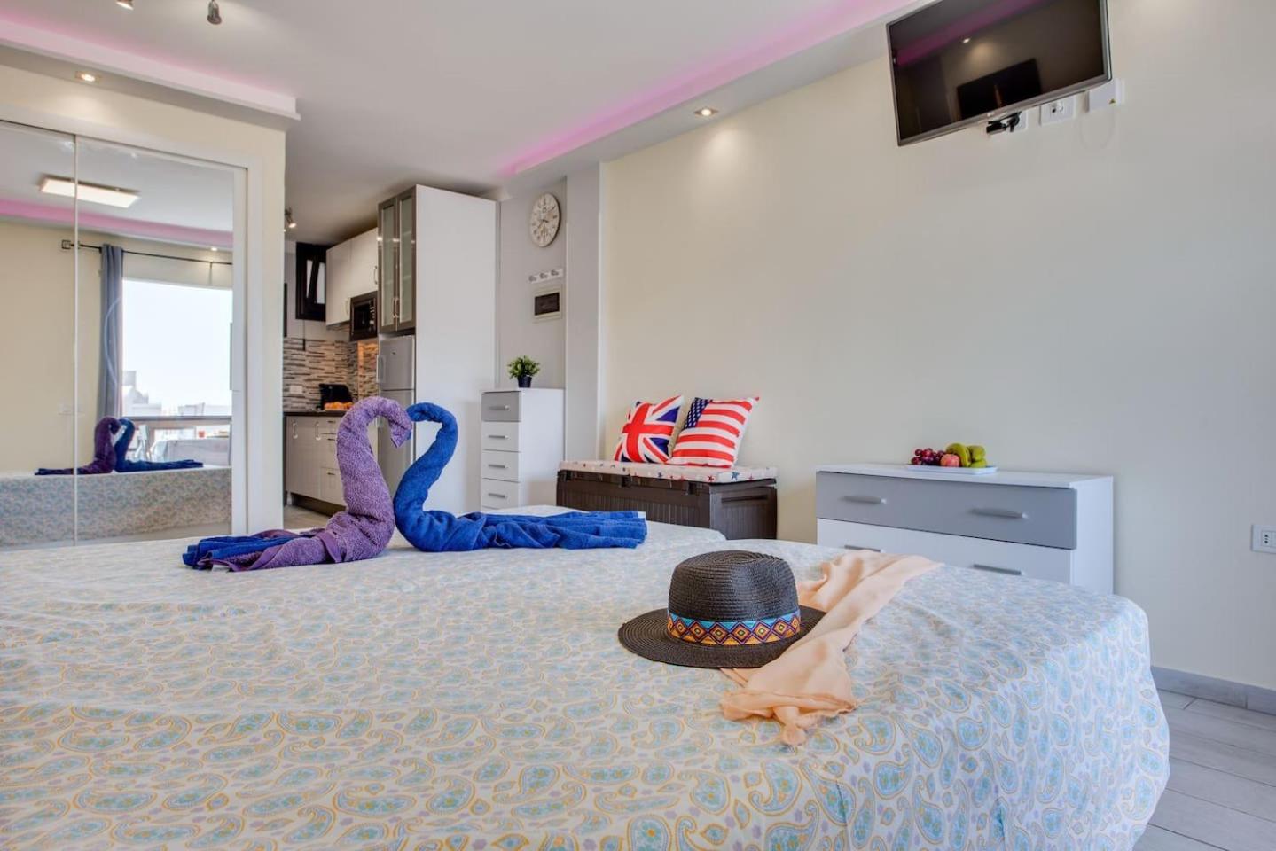 733 Wonderful Studio In Lasamericas! Wi-Fi Free! Playa de las Americas (Tenerife) Exterior foto